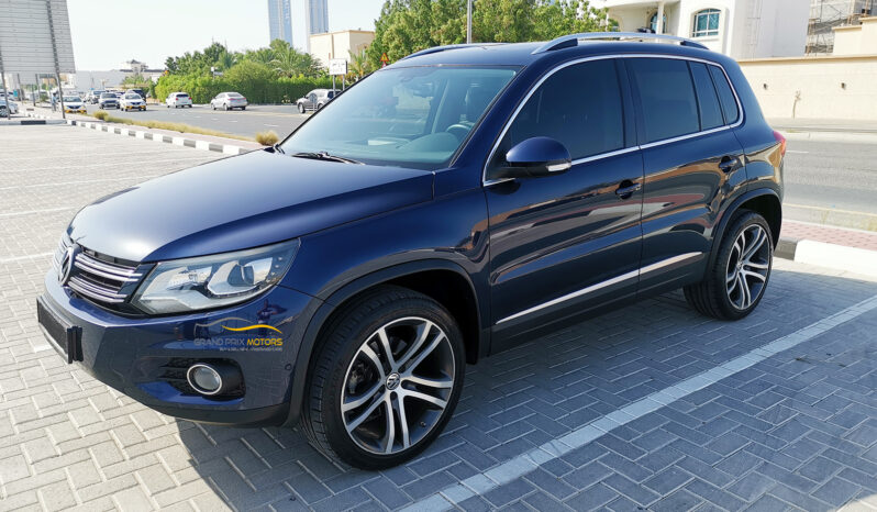 This Is Volkswagen Tiguan 2.0 TSI 4Motion 2015 Model GCC Specs With Partial Service History In Perfect Condition