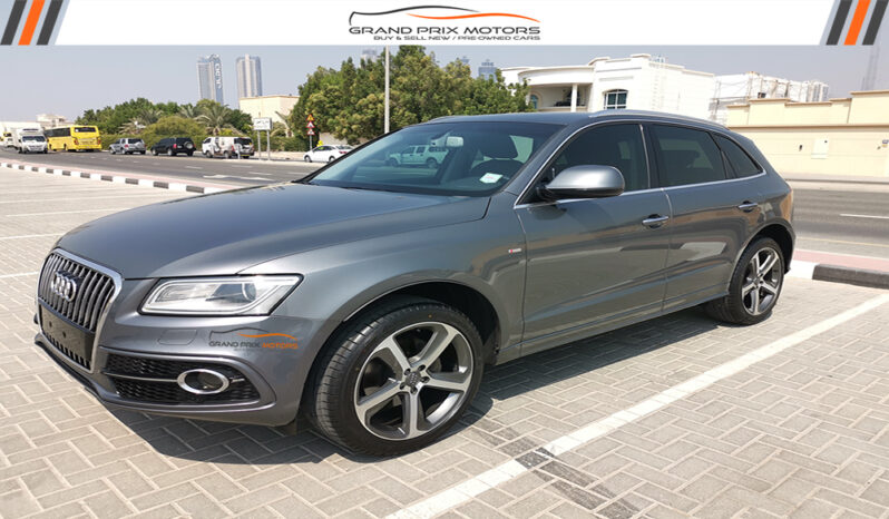 This Is Audi Q5 40 TFSI SLine Quattro 2.0L 2016 Model GCC Specs With Partial Service History In Perfect Condition