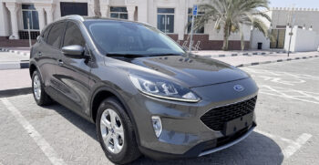 This Is Ford Escape 1.5L ECO BOOST Trend Plus 2021 Model GCC Specs With Full Service History And Warranty Until 30-07-2026 / 100,000 KMS