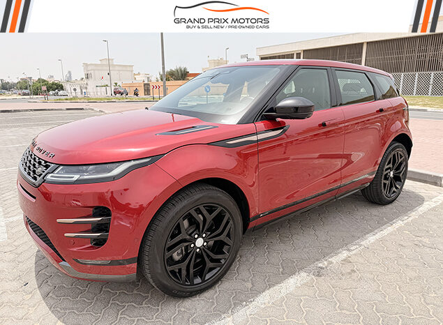 This Is Range Rover Evoque SE P200 R-Dynamic GCC Specs With Full Service History And Warranty Until 2026 OR 150,000 KMS | 2021 Model