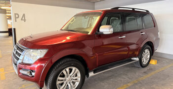 This Is Mitsubishi Pajero GLS V6 3.8 7 Seater 2016 Model GCC Specs With Partial Service History In Perfect Condition